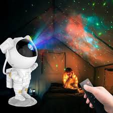 Astronaut Galaxy Projector | Star Nebula Night Light With Remote Control | Mini Astronaut Galaxy Light