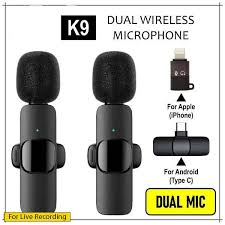 K8 Type-C Wireless Lavalier Microphone | Portable Noise-Cancelling Mic for Android, Vlogging, Live Streaming & More 3