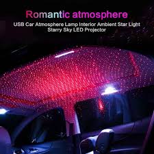 LED Galaxy Star USB Decoration Light | Starry Laser Projector Night Light for Home & Car