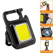 Portable Keychain Light | 500 Lumens Mini COB LED