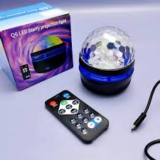 Q6 Mini LED Starry Projection Light with Remote Control