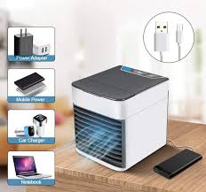 Arctic Air Ultra 3-in-1 Mini USB Portable Air Cooler | Personal Evaporative AC with LED Night Light for Home Office Travel