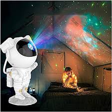 Astronaut Star Projector Night Light | Bring the Galaxy to Your Room