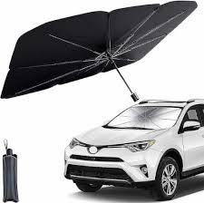 Foldable Car Windshield Umbrella Sunshade | UV Protection + Heat Blocker for All Vehicles