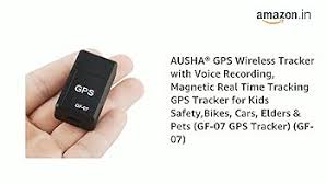 Mini Magnetic GPS Tracker with Real-Time Location, Voice & Route Recording