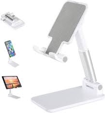 Universal Foldable Mobile & Tablet Stand | Adjustable Multi-Angle Holder